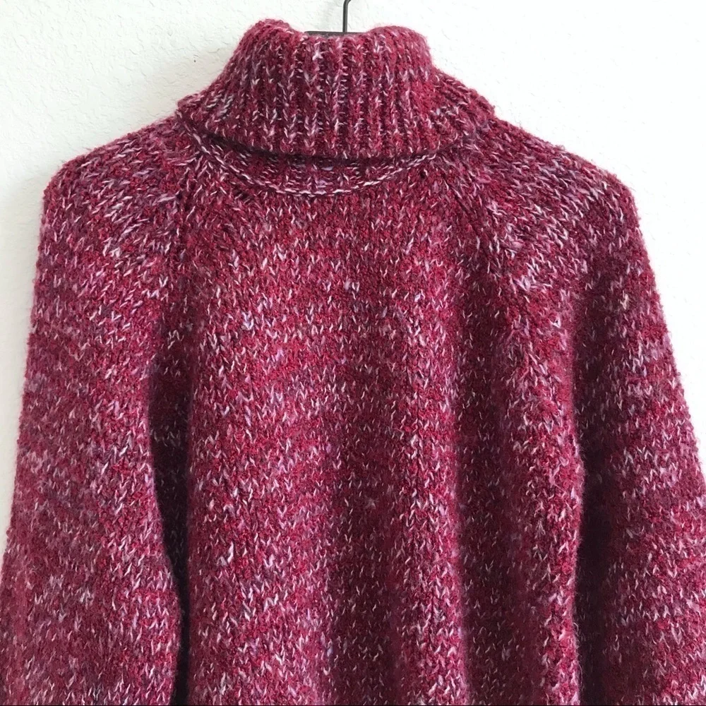 New! Urban Outfitters Turtleneck Chunky Knit Bell Sleeve Sweater